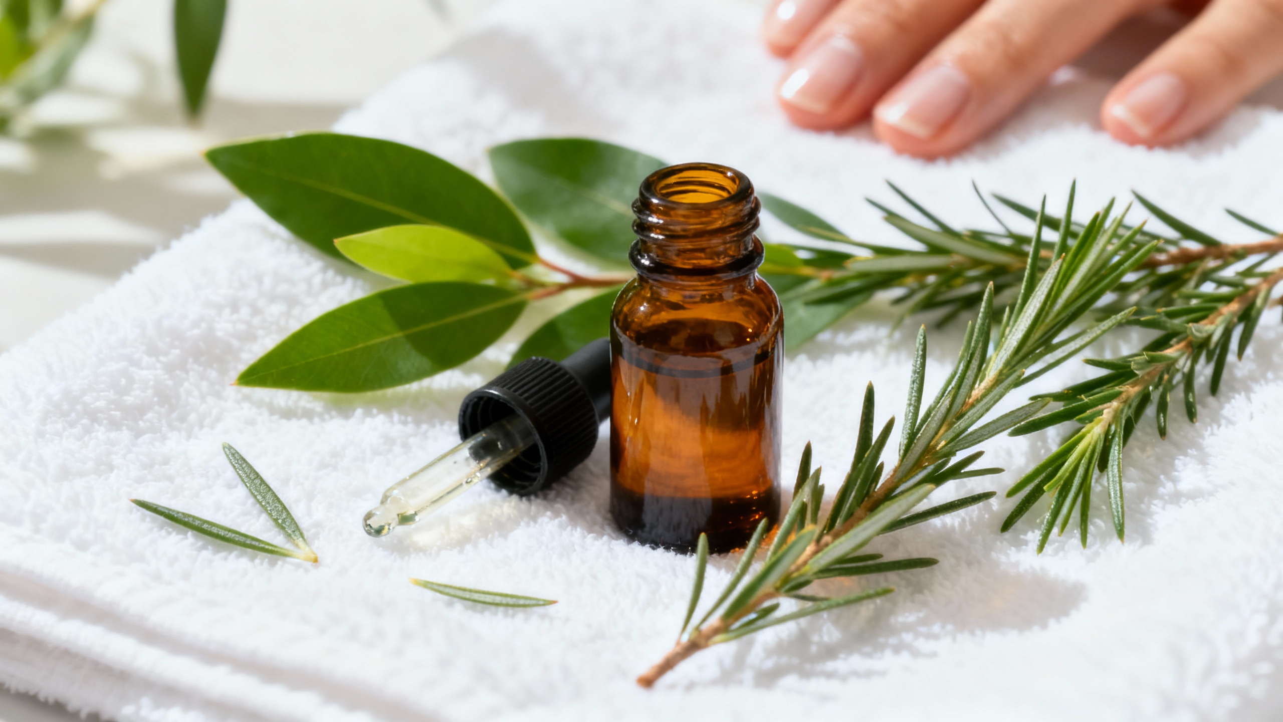 Featured image for How to Use Tea Tree Oil For Nail Fungus